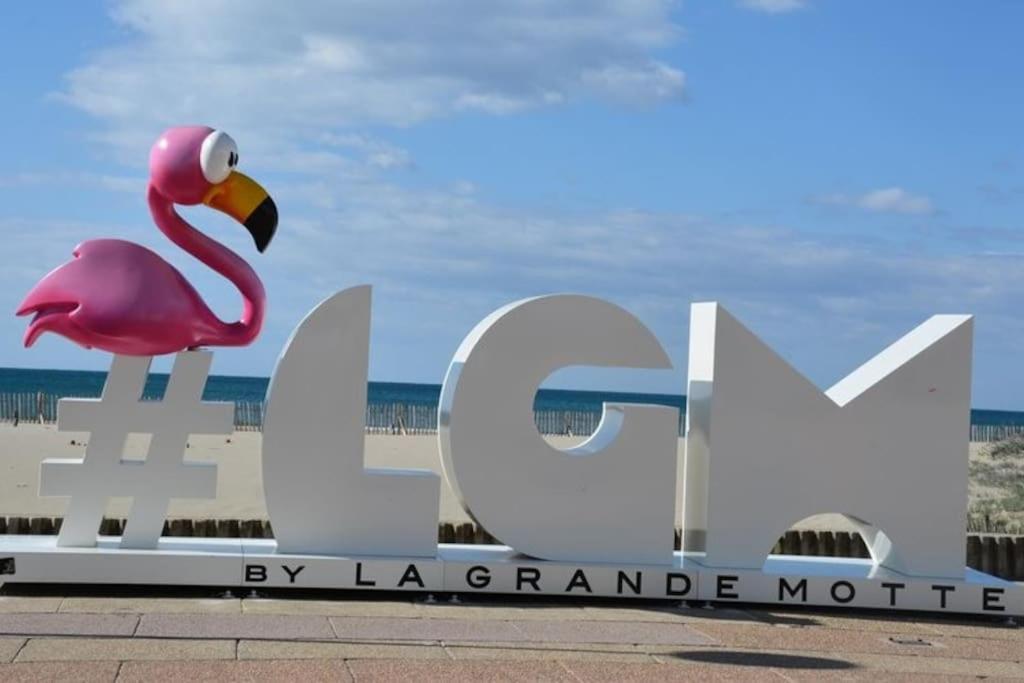 Superbe Studio Au Calme A 8Mn De La Plage La Grande Motte Exterior foto