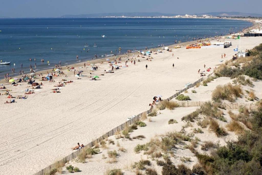Superbe Studio Au Calme A 8Mn De La Plage La Grande Motte Exterior foto
