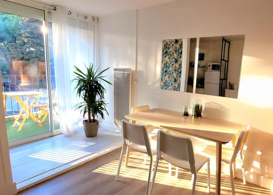 Superbe Studio Au Calme A 8Mn De La Plage La Grande Motte Exterior foto